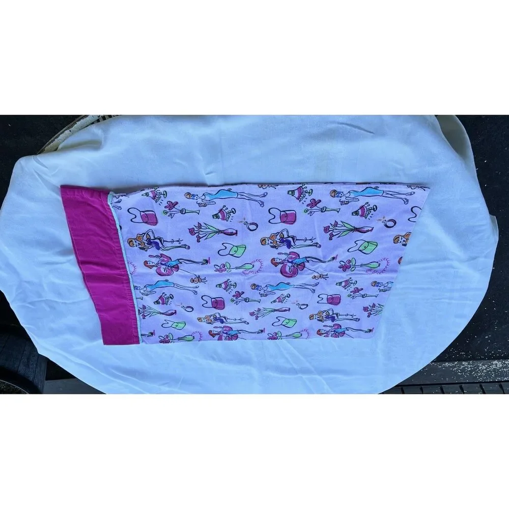 Novelty Print Flannel Standard Pillowcase Handmade Y2K Glamour sku7